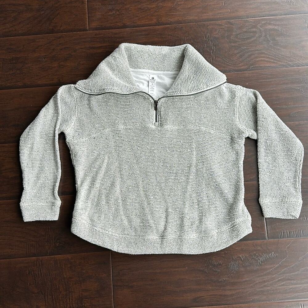 90 Degree women’s cropped quarter Zip